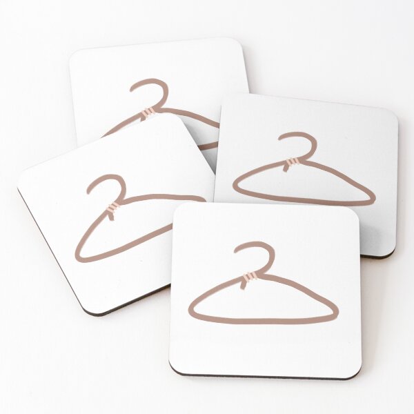 Item preview, Minimalist Clothes Hanger Organization Icon designed and sold by raun.draw.