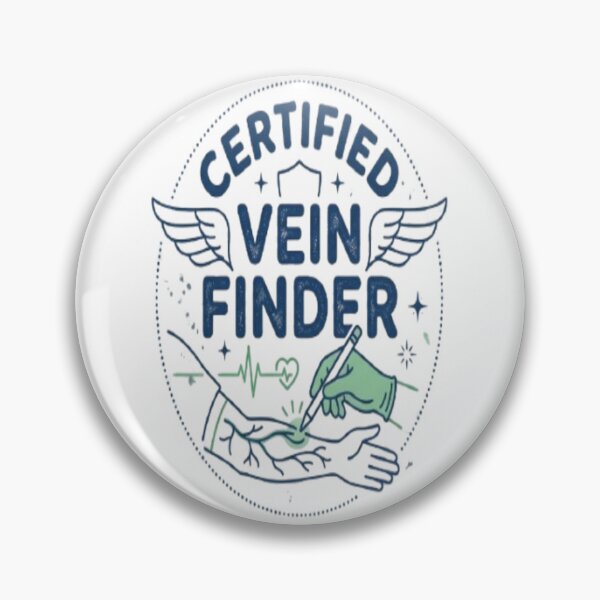 Item preview, Certified Vein Finder Funny Nurse Shirt – Nursing Gift designed and sold by ArtsyElegance4U ⭐⭐⭐⭐⭐.
