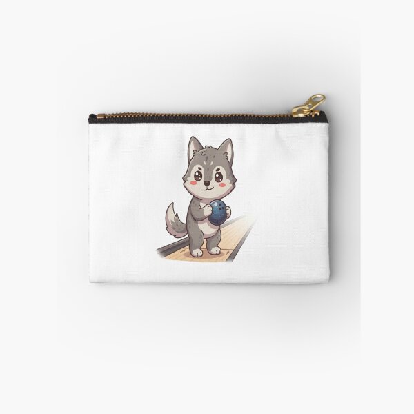 Item preview, Cute Wolf Bowling Ball Alley designed and sold by Ella_Sketch.