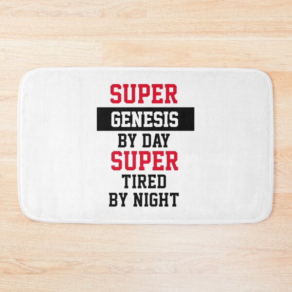Item preview, Super Genesis Inspired Design - Energetic By Day, Tired By Night Graphic Art designed and sold by keithnoir.