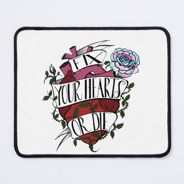 Item preview, Fix Your Hearts with Roses designed and sold by ReluctantFemme.