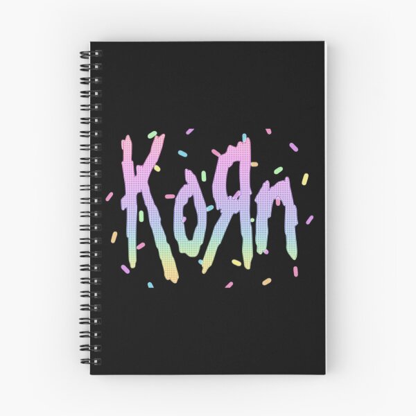 Item preview, Korn Pastel Rainbow Sprinkle Band Logo designed and sold by Bohepa.