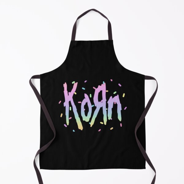 Item preview, Korn Pastel Rainbow Sprinkle Band Logo designed and sold by Bohepa.