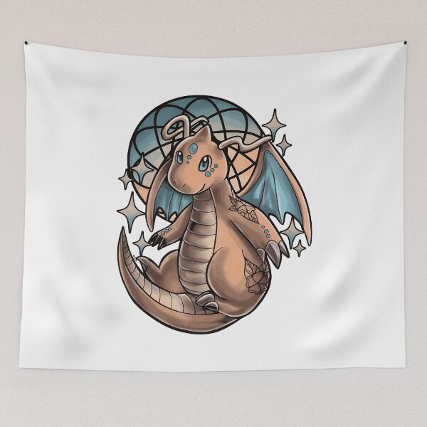 Item preview, Cute Dragon Tattoo Style Art  designed and sold by asfiyasiroi.