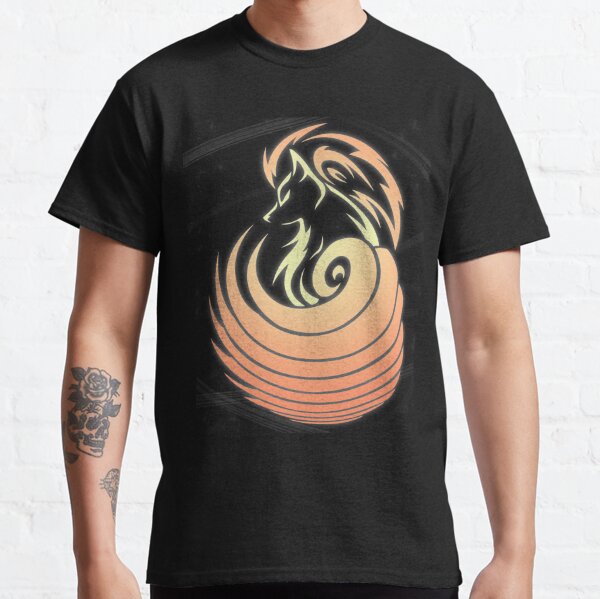 Ninetales Tribal Design Classic T-Shirt