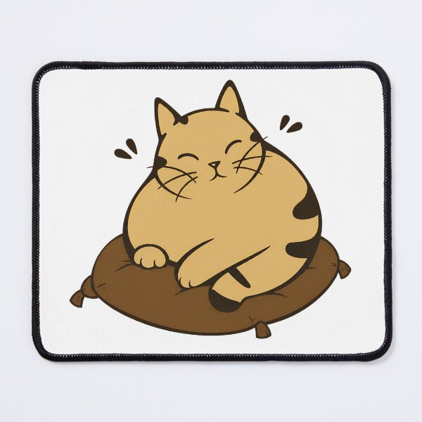 Item preview, Whimsical Chubby Cat Sketch Art designed and sold by Dmo3HarkoArt.