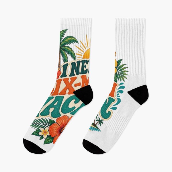 Item preview, I Need a Six-Month Vacation Tropical Floral Funny Quote designed and sold by TibbuTees.