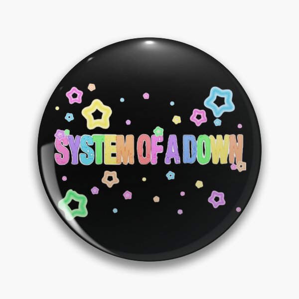 Item preview, System Of A Down Pastel Rainbow Stars designed and sold by Bohepa.
