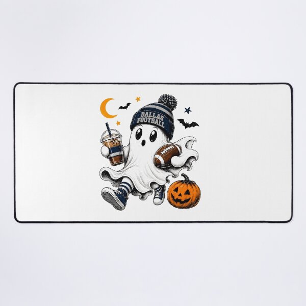 Item preview, Cute Ghost Football Coffee Halloween designed and sold by jaquelynco.