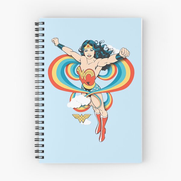 Item preview, Classic Wonder Woman Rainbow Flying Superhero designed and sold by Bohepa.