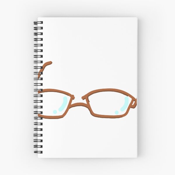 Item preview, Cute Brown Frame Reading Glasses designed and sold by raun.draw.