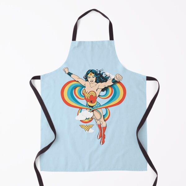 Item preview, Classic Wonder Woman Rainbow Flying Superhero designed and sold by Bohepa.