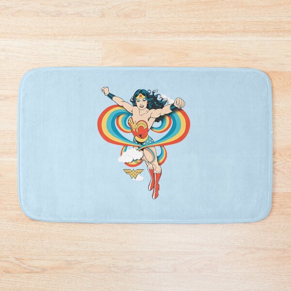 Item preview, Classic Wonder Woman Rainbow Flying Superhero designed and sold by Bohepa.