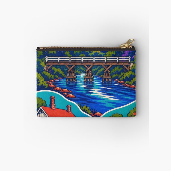 Item preview, Bridgetown Blackwood River and Timber Bridge designed and sold by Print My Town.