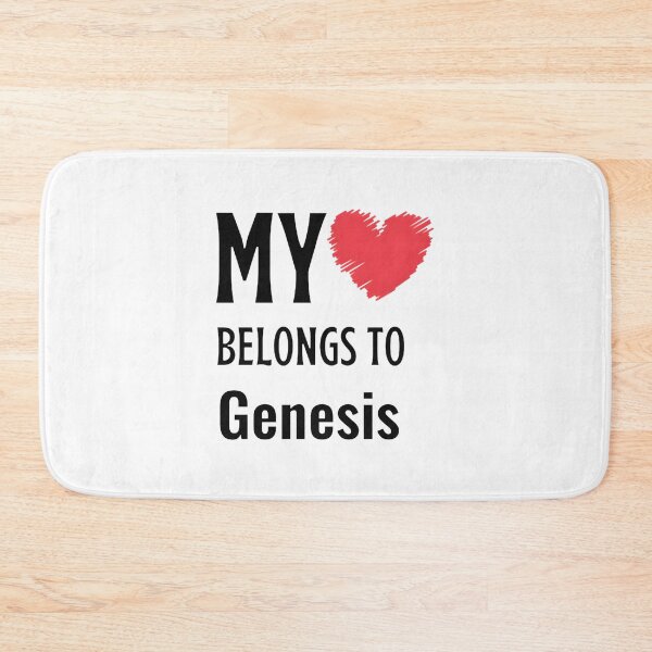 Item preview, My Belongs To Genesis Inspirational Quote Design designed and sold by keithnoir.