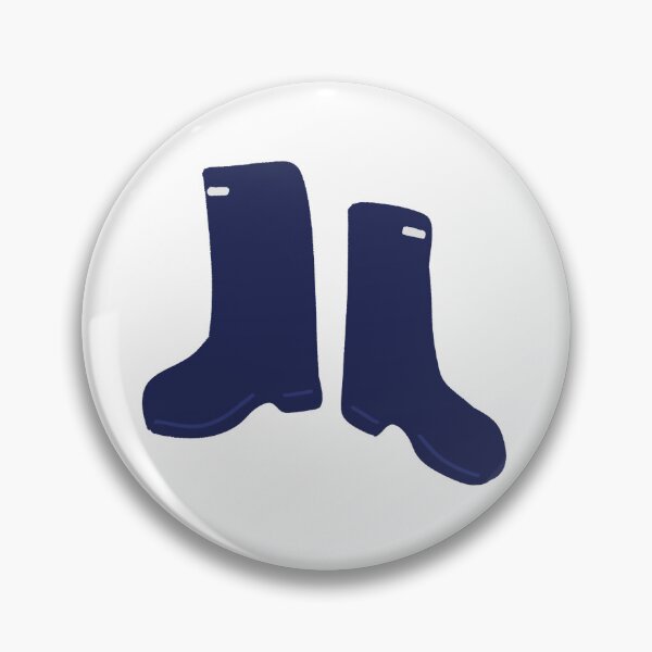 Item preview, Navy Blue Rubber Rain Boots designed and sold by raun.draw.