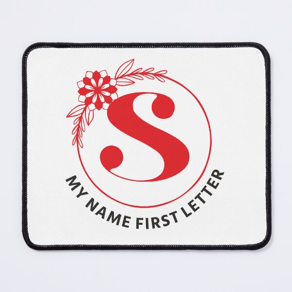 Item preview, My Name First Letter - Personalized Name Initial Letter Typography | Custom First Alphabet Name Art | Monogram Initial Design designed and sold by 440CREATIVES.