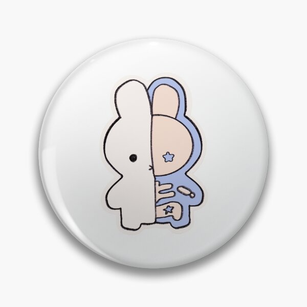Item preview, Cute Skeleton Bunny Kawaii Sticker designed and sold by jaquelynco.