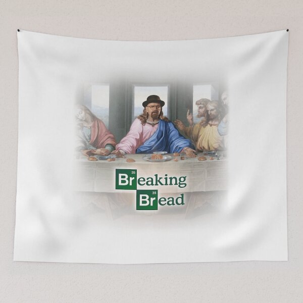 Item preview, Breaking Bread - Breaking Bad The Last Supper designed and sold by HobbsSchroeder.