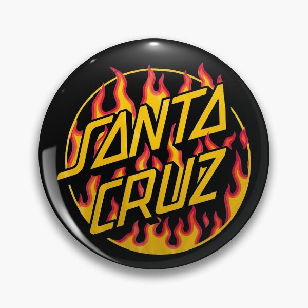 Item preview, Santa Cruz Skateboards Flame Circle Logo designed and sold by Bohepa.