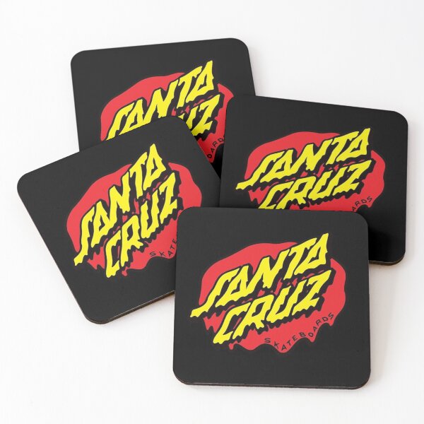 Item preview, Santa Cruz Skateboards Classic Yellow Red Splash designed and sold by Bohepa.