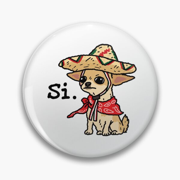 Item preview, Funny Chihuahua Sombrero Mexican Dog designed and sold by MonkiFlipp.