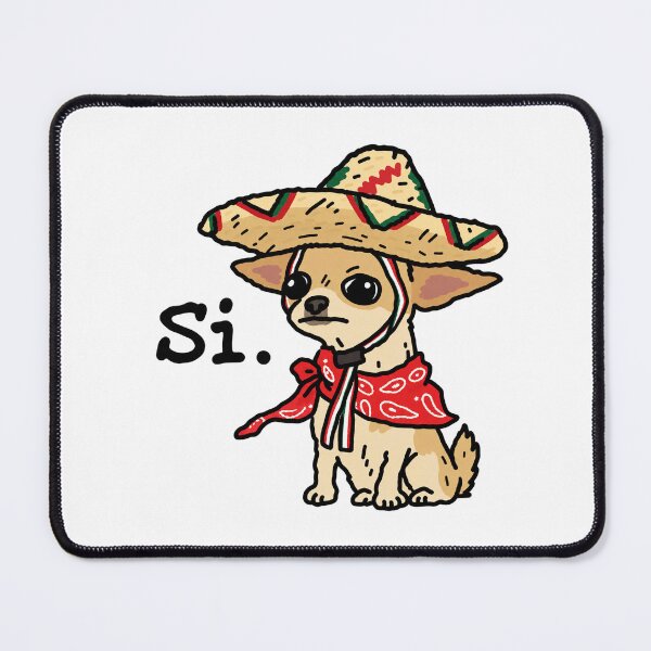Item preview, Funny Chihuahua Sombrero Mexican Dog designed and sold by MonkiFlipp.