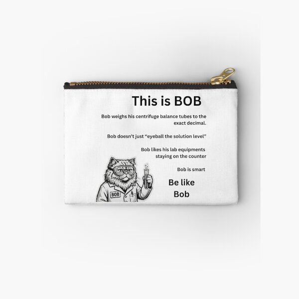 Item preview, Be Like Bob Centrifuge Sticker - Funny Lab Tech & Biotech Science Gift designed and sold by the-lab-artist.