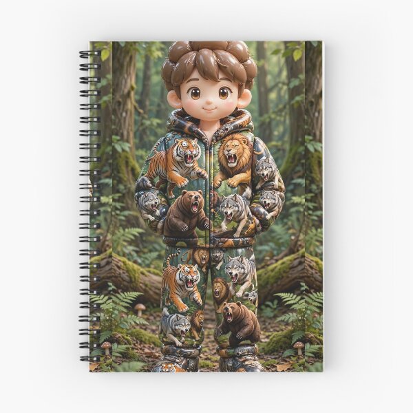 Item preview, Forest Roar Fuffy Allover designed and sold by AwesomeDigiShop.