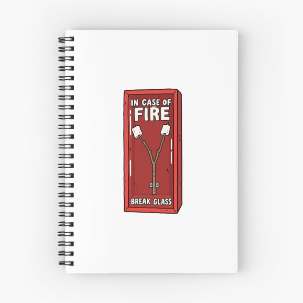 Item preview, In Case Of Fire Break Glass Marshmallow designed and sold by MonkiFlipp.
