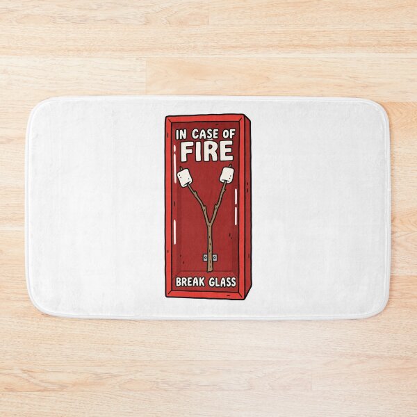 Item preview, In Case Of Fire Break Glass Marshmallow designed and sold by MonkiFlipp.