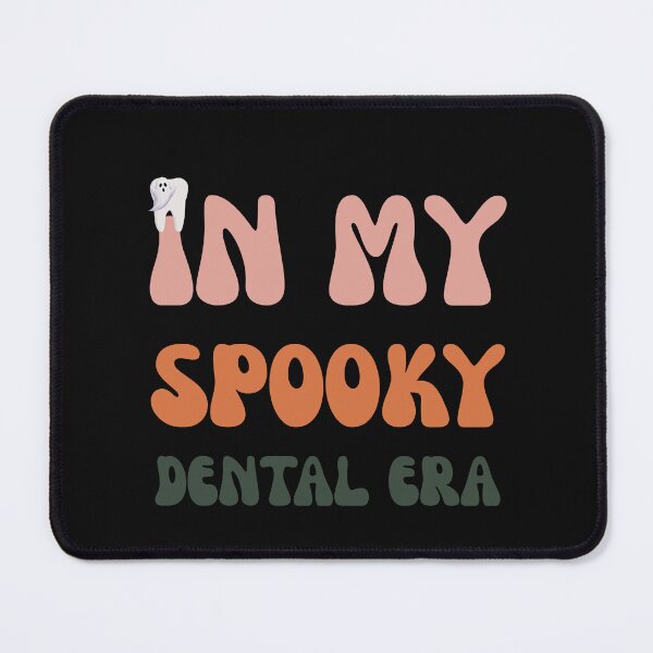 Item preview,  Groovy In My Spooky Dental Era Halloween Dentist Tooth designed and sold by mumchaosdesigns.