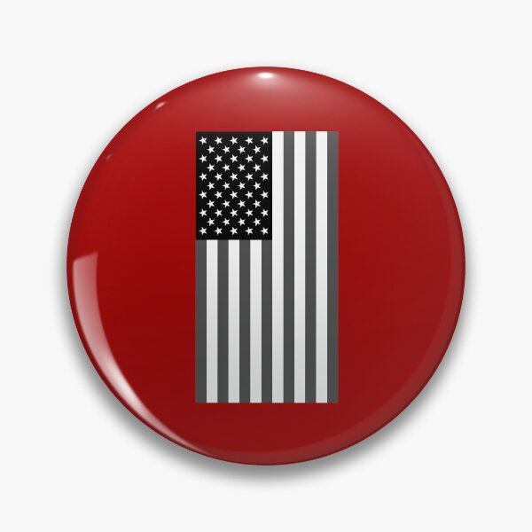 Item preview, United States of America Flag in Grayscale (Vertical) designed and sold by Karate Octopus.