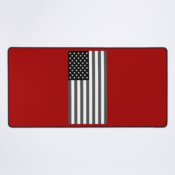 Item preview, United States of America Flag in Grayscale (Vertical) designed and sold by Karate Octopus.