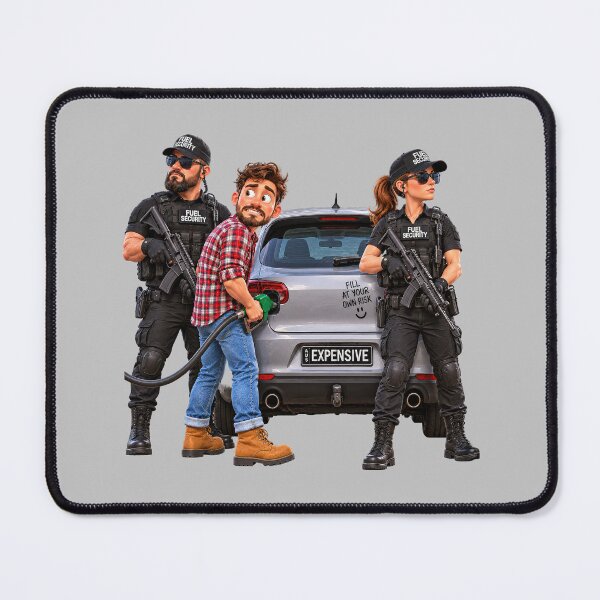 Item preview, Fuel Security - Guarded Fill Up designed and sold by Ray's Photos & Art.