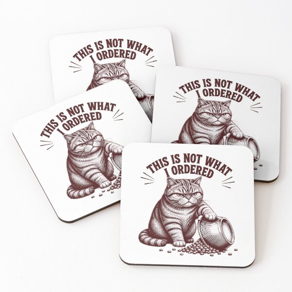 Item preview, Grumpy Cat Food Bowl Not What I Ordered designed and sold by Dmo3HarkoArt.