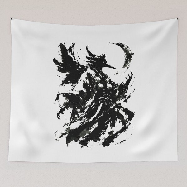 Item preview, Mystic Bird Ink Art  designed and sold by GrausQuinn.