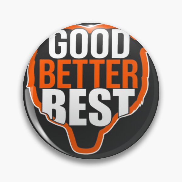 Item preview, Chicago Bears Inspired Good Better Best Motivational Sports Design designed and sold by FisnikR.