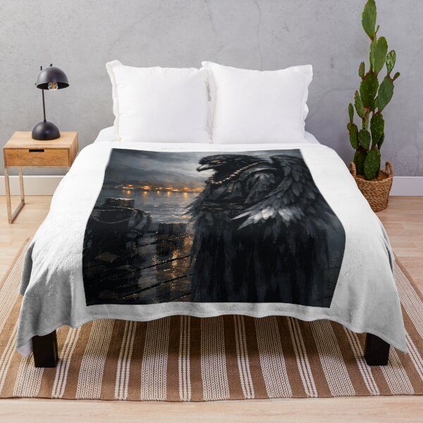 Item preview, Dark Raven Warrior Art designed and sold by KuickPiet.