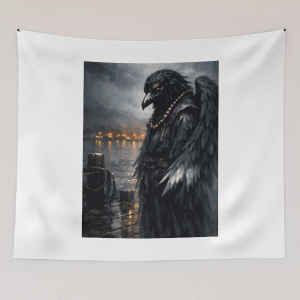 Item preview, Dark Raven Warrior Art designed and sold by KuickPiet.