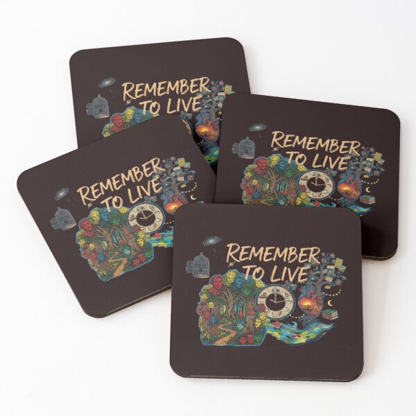 Item preview, REMEMBER TO LIVE designed and sold by SkrabinhoArt.