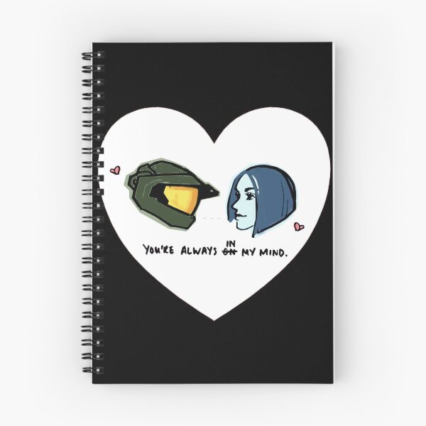 Item preview, Halo Master Chief and Cortana Valentine Art designed and sold by Studio LaClair.
