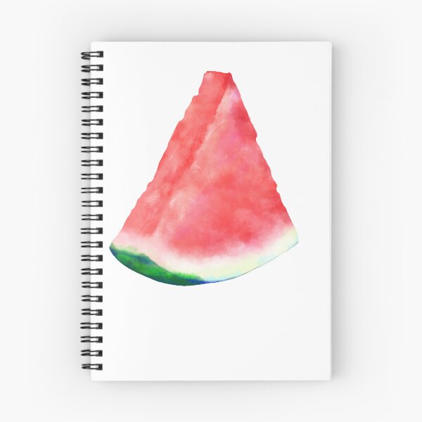 Item preview, Watermelon Slice Watercolor – Fresh Summer Fruit designed and sold by Art99ThaiShop.