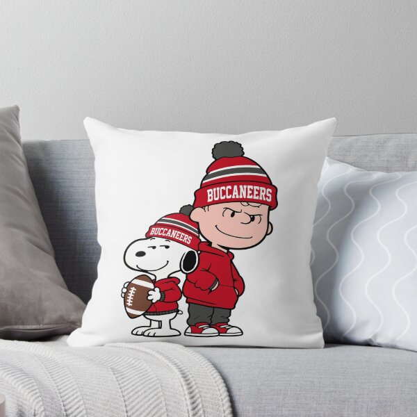 Item preview, Charlie Brown & Snoopy Tampa Bay Buccaneers Football Retro F166 designed and sold by GLUVY-THEME.