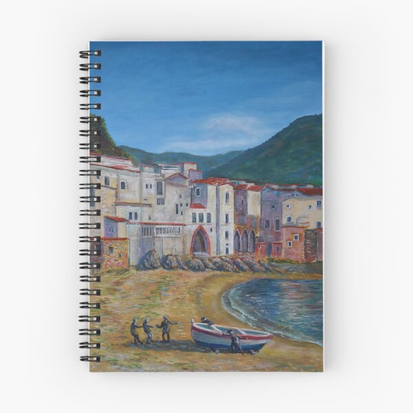 Item preview, Oil Painting - Cefalu' Fishermen 70 x 50 cm designed and sold by Igor Pozdnyakov.