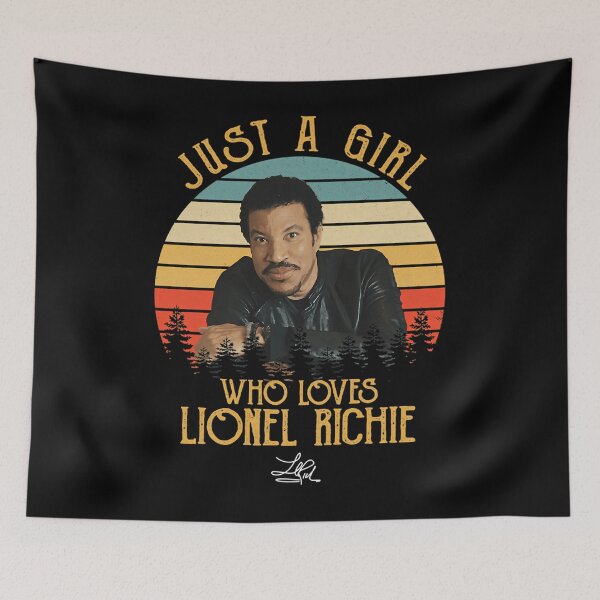 Item preview, "Just A Girl Who Loves Lionel Richie" de Jimi Hendrix designed and sold by mcarboneart.