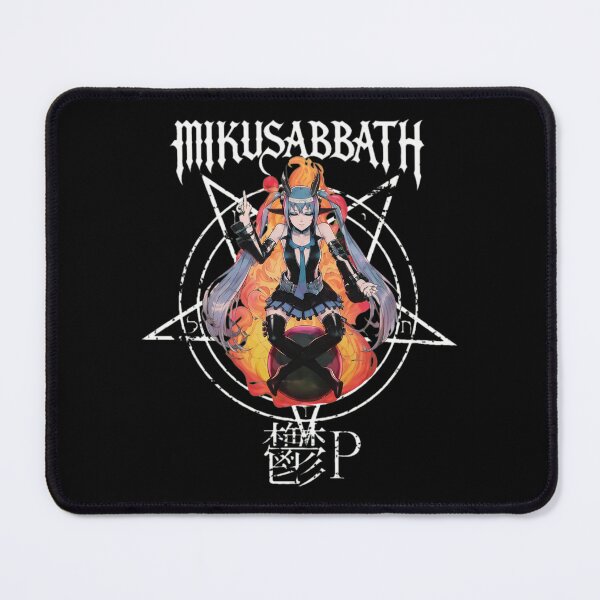 Item preview, Mikus Sabbaths Anime Metal Pentagram Fire  designed and sold by TinaFangcao.