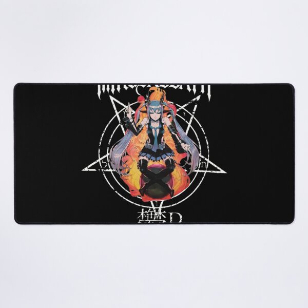 Item preview, Mikus Sabbaths Anime Metal Pentagram Fire  designed and sold by TinaFangcao.