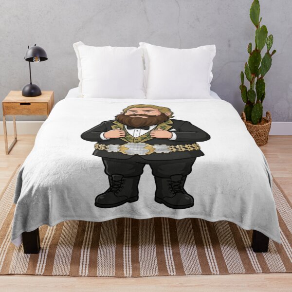 Item preview, Million Dollar Man Championship Gnome designed and sold by Bad-Decisions-Designs.