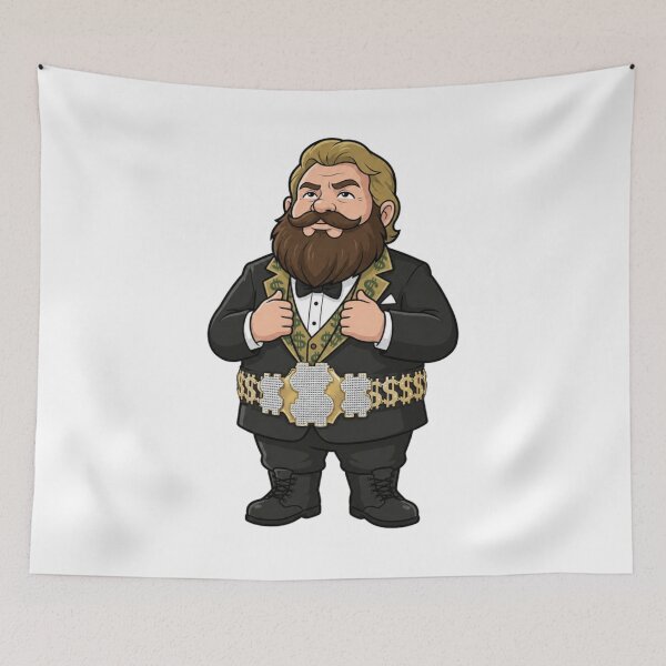 Item preview, Million Dollar Man Championship Gnome designed and sold by Bad-Decisions-Designs.